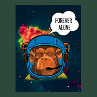Forever Alone, Monkey, Space, Monkey At Space, Zipper Hoodie | Teevron