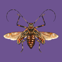 Acrocinus Beetle With Wings Vintage Tee | Teevron