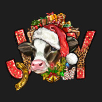 Joy Christmas With Cow Bbs Classic Tee | Teevron