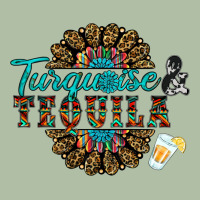 Turquoise Gemstone And Taquila Urban Heavy Tee | Teevron