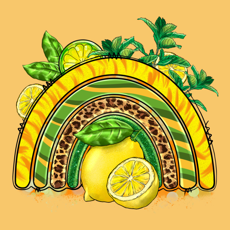 Lemon  Rainbow Vintage Hoodie by BarkalooDesign | Teevron