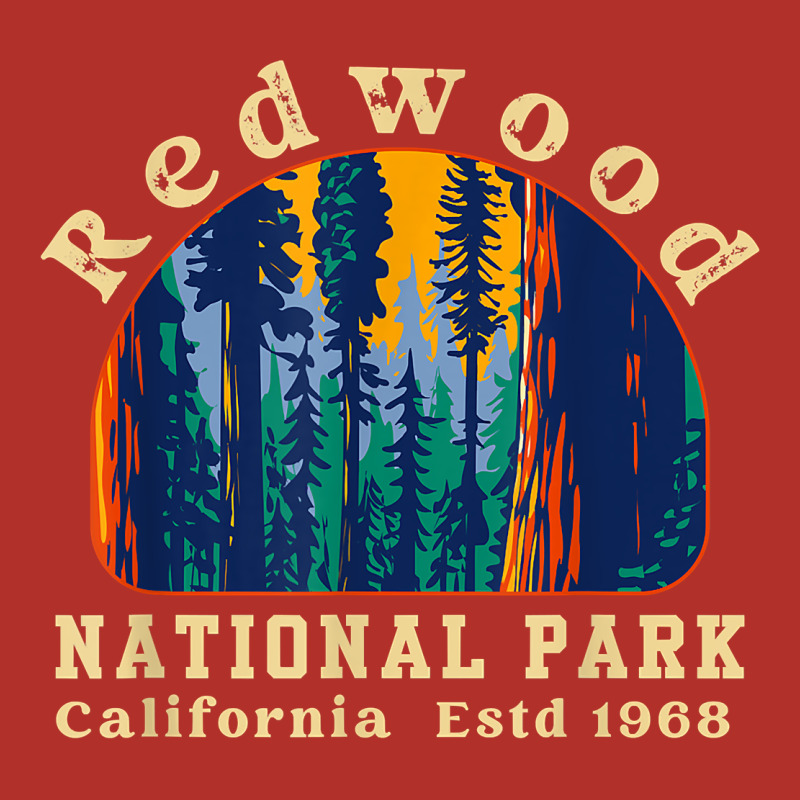 Redwood National Park California Retro Vintage Cam Premium Hoodie by DesignPulse | Teevron