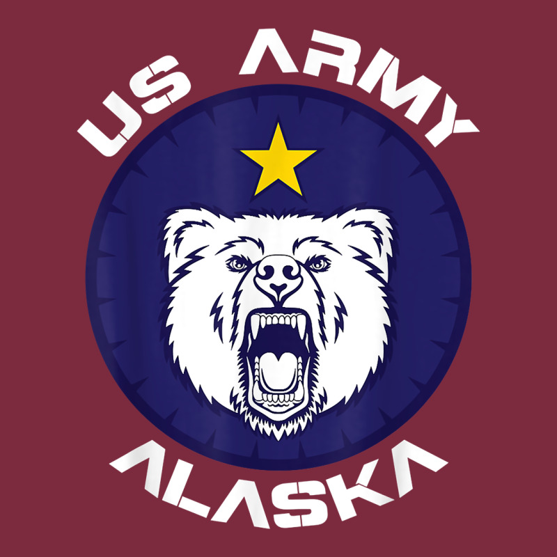 Us Army Alaska Polar Bear Patch T Shirt Premium Hoodie by DesignPulse | Teevron