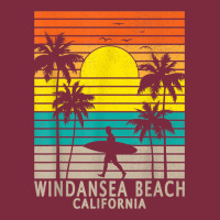Windansea Beach California Ca Surfer Surfing Surf Palm Tree Premium Hoodie | Teevron