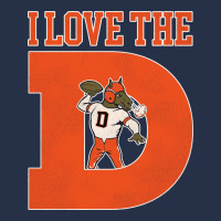 I Love The D Broncos Football Quote Premium Hoodie | Teevron