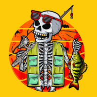 Skeleton Fishing Lover Moon Halloween Costume Fish Premium Hoodie | Teevron