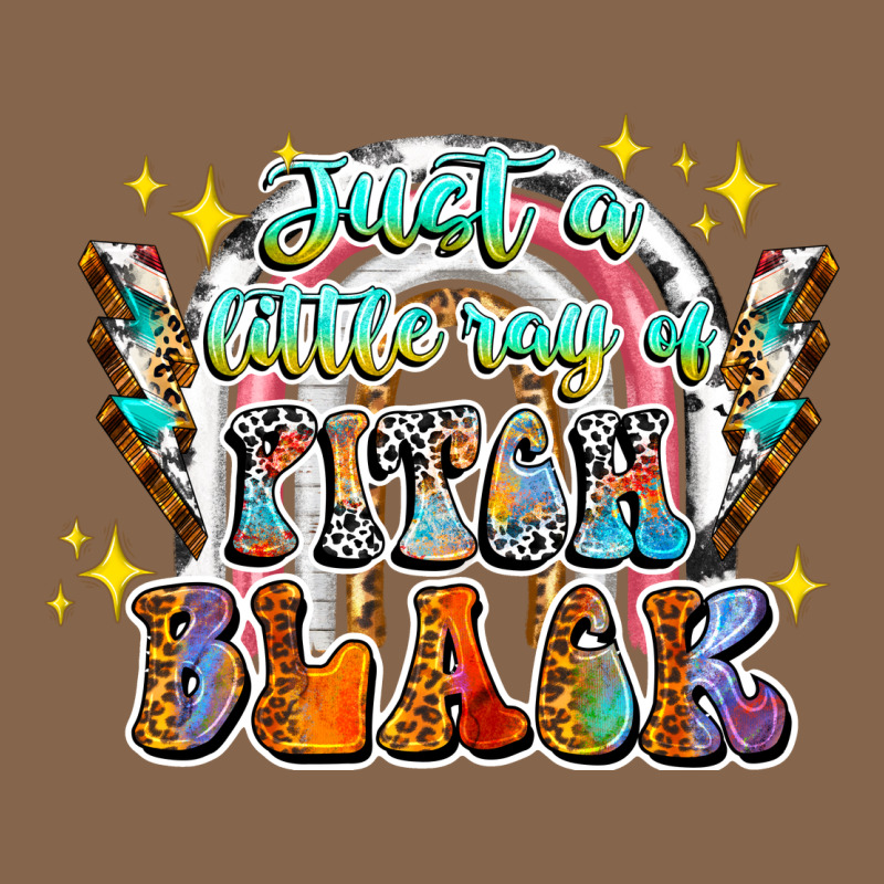 Just A Little Ray Of Pitch Black Premium Tee by CowhideDigitalArt | Teevron