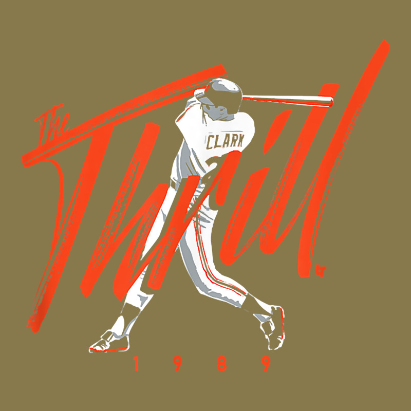 Will Clark   The Thrill   San Francisco Baseball T Shirt Premium Hoodie by Craftify | Teevron