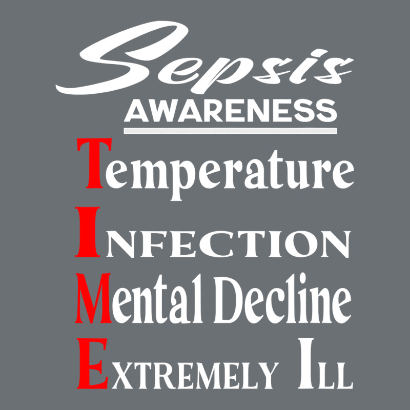 Sepsis Awareness  Know Sepsis Signs  Sepsis Surviv Premium Hoodie by InspiraDesign | Teevron