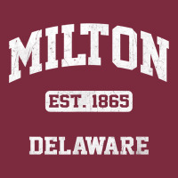 Milton Delaware De Vintage State Athletic Style T Shirt Premium Hoodie | Teevron