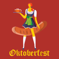 Barmaid Oktoberfest Funny German Woman Dirndl Bratwurst T Shirt Premium Hoodie | Teevron