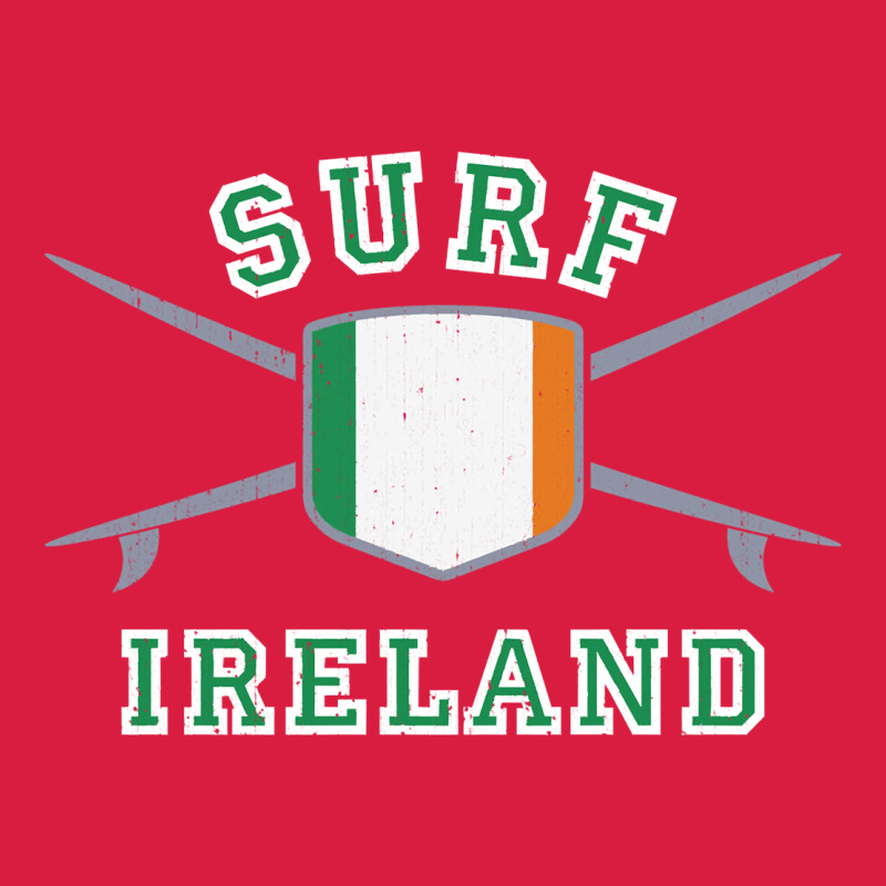Ireland Surfing Hoodie  Irish Flag Surfboards Design Premium Hoodie by ArtChic | Teevron