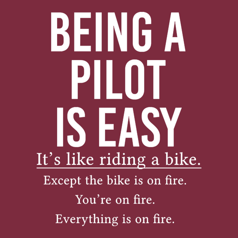 Funny Pilot Gift Being A Pilot Is Easy Premium Hoodie by ArtChic | Teevron