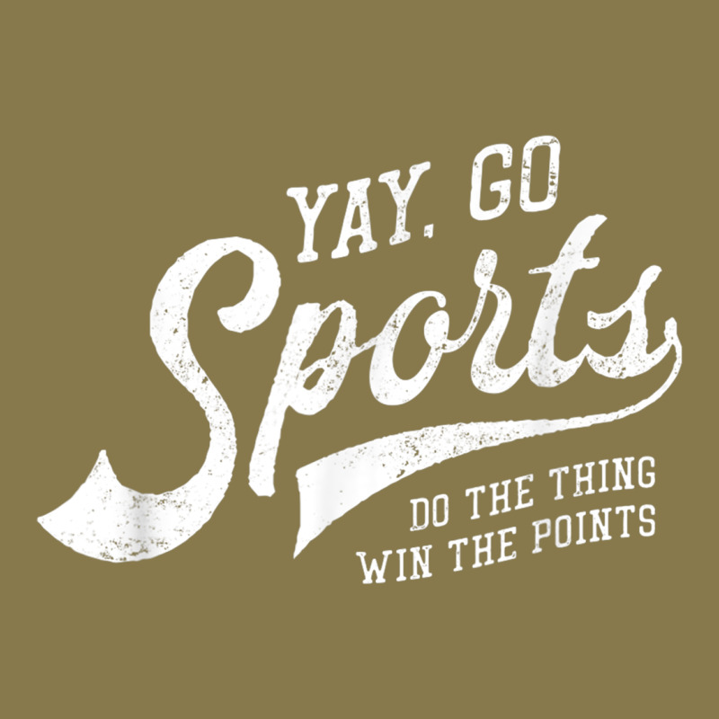 Yay Go Sports Vintage Funny Sports Premium Hoodie by ArtChic | Teevron