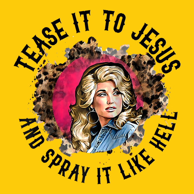 Tease It To Jesus And Spray It Like Hell Leopard Western Raglan Baseba Premium Hoodie by ArtChic | Teevron