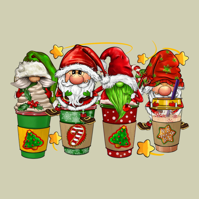 Christmas Coffee Cups Gnomies Heavy Core Tee by FaDigitalArtStudio | Teevron