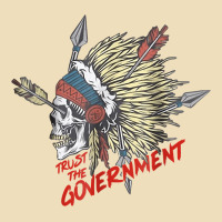 Trust The Government Skull Native American Chief Native T Shirt Premium Hoodie | Teevron