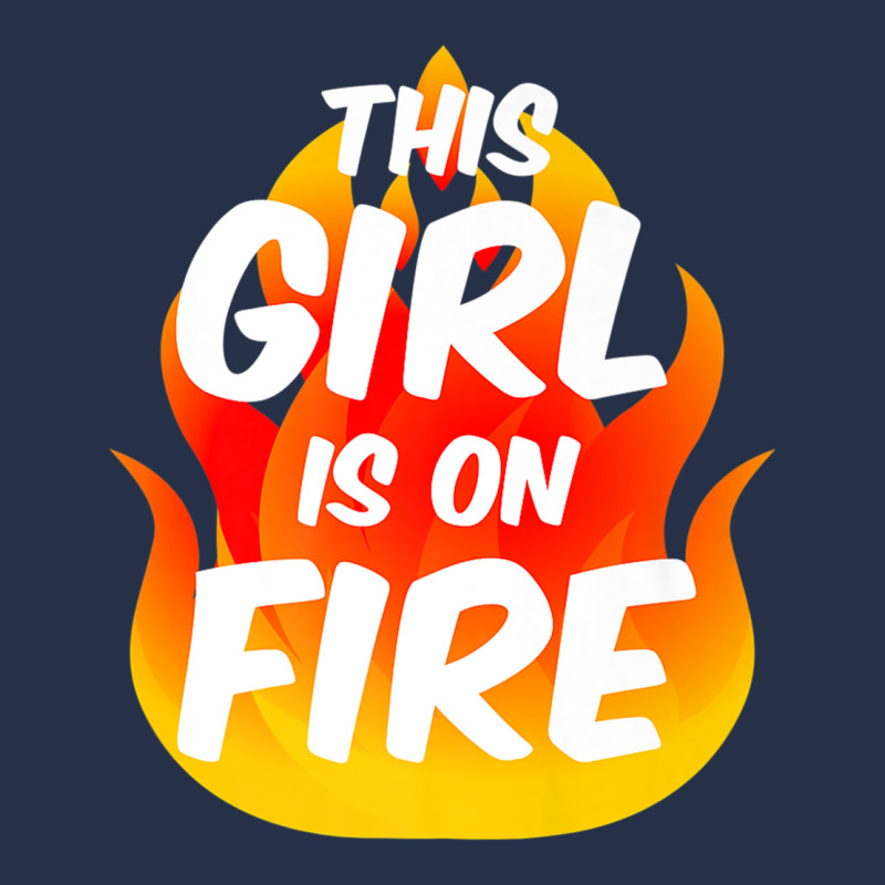 This Girl Is On Fire Fierce Lady Woman Power Go Girls Fiery Premium Hoodie by StudioElite | Teevron