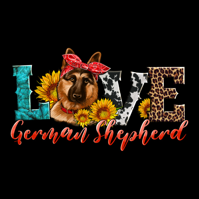 Love German Shepherd Long Sleeve Tee by Artiststas | Teevron