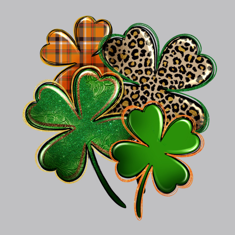 Leopard Shamrock St. Patricks Day Classic Tee by FaDigitalArtStudio | Teevron