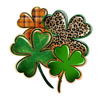 Leopard shamrock St. Patricks Day | Teevron