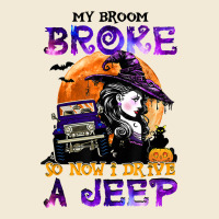 My Broom Broke So Now I Drive A J.e.e.p Witch Halloween T Shirt Premium Hoodie | Teevron