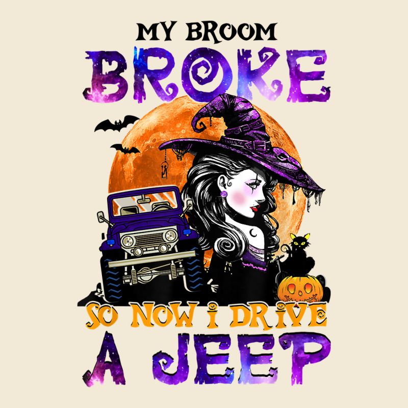 My Broom Broke So Now I Drive A J.e.e.p Witch Halloween T Shirt Premium Hoodie by StudioElite | Teevron