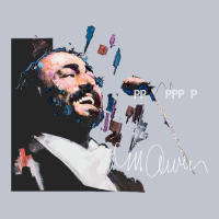 Original Portrait Of Luciano Pavarotti Premium Hoodie | Teevron