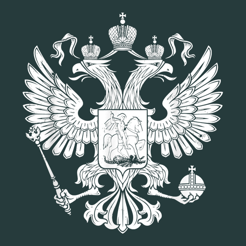 Russian Double Headed Eagle For A Russia Fan Gift T Shirt Premium Hoodie by PixelFlow | Teevron