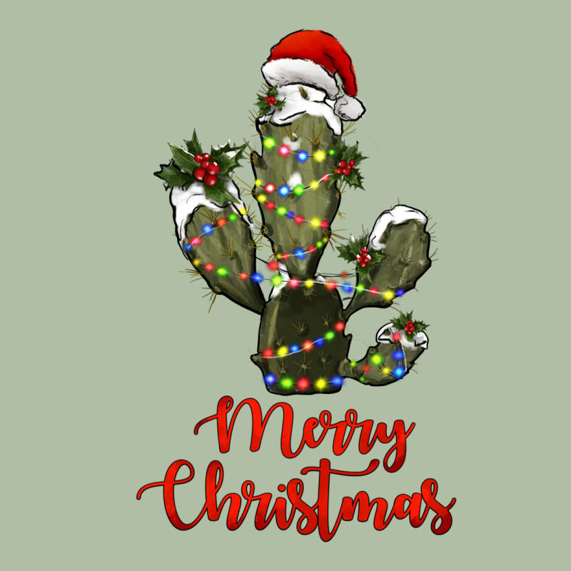 Merry Christmas Cactus Urban Heavy Tee by RanaPortraitStore | Teevron