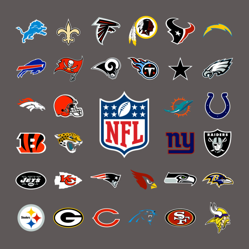 American Football Team Collage    Wall Art Premium Hoodie by PixelFlow | Teevron
