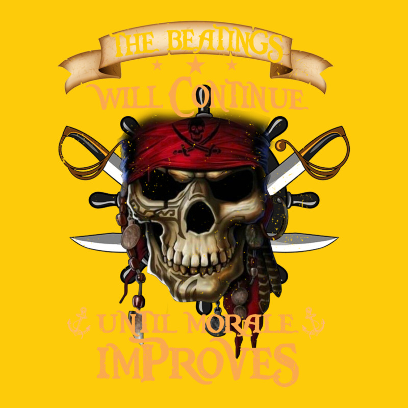 Pirate The Beatings Will Continue Until Morale Improves Premium Hoodie by SnappyArt | Teevron