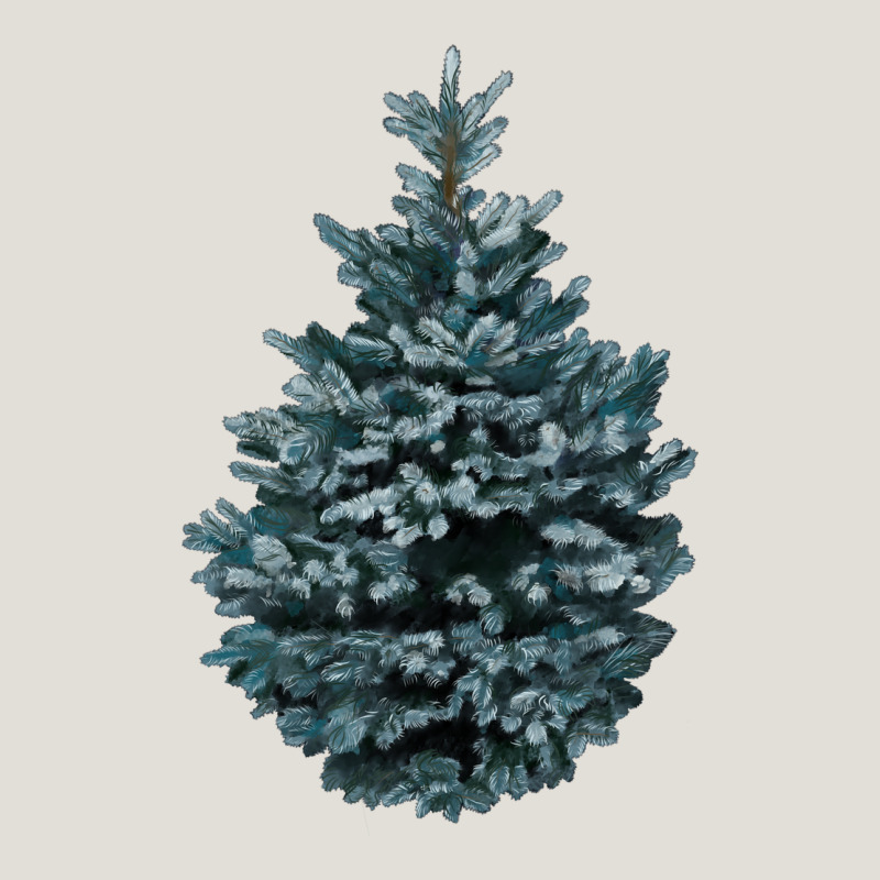 Colorado Blue Spruce Heavy Core Tee by RanaPortraitStore | Teevron