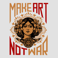 Make Art Not War Symbol Premium Hoodie | Teevron