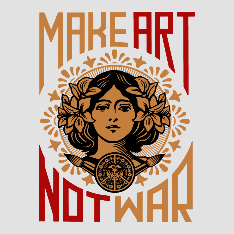 Make Art Not War Symbol Premium Hoodie by FloraArt | Teevron
