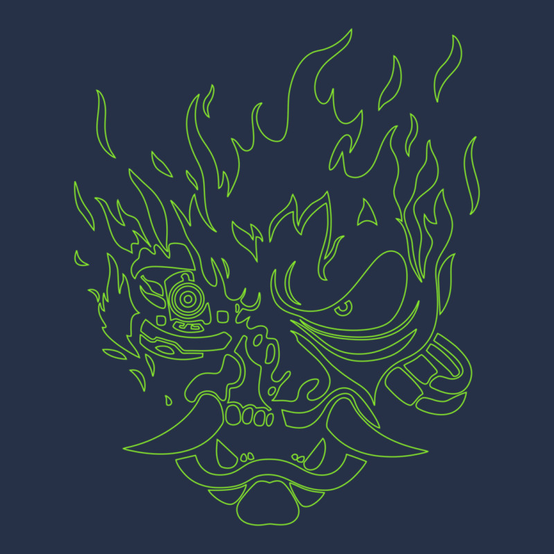Cyberpunk Samurai Neon Green Premium Hoodie by FloraArt | Teevron