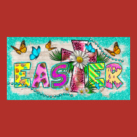 Easter Cross License Plate Template Premium Hoodie | Teevron