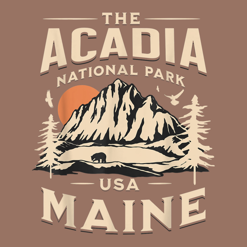 Acadia National Park Maine Nature Hike Outdoors Vintage T Shirt Premium Hoodie by ArtMosaic | Teevron