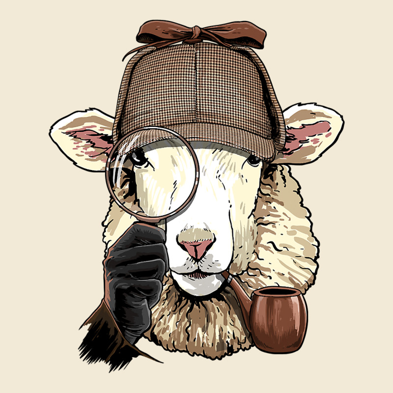 Detective Sheep Lamb Spy Investigator Farmer Sheep Lover 53 Premium Hoodie by ArtMosaic | Teevron