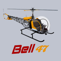 Bell 47 Helicopter Premium Hoodie | Teevron