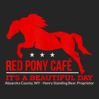 Red Pony Cafe, Funny Cute Horse Lover Premium Hoodie | Teevron