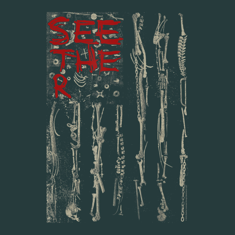Seether Bone Flag Premium Hoodie by ArtMosaic | Teevron