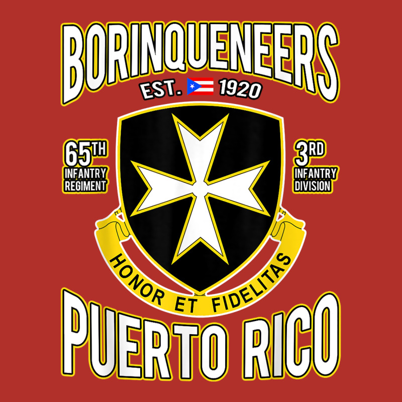 Borinqueneers Puerto Rico Flag Honor Et Fidelitas Premium Hoodie by ArtMosaic | Teevron