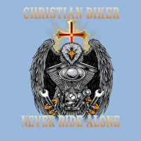 Jesus Christian Biker Never Ride Alone Premium Hoodie | Teevron