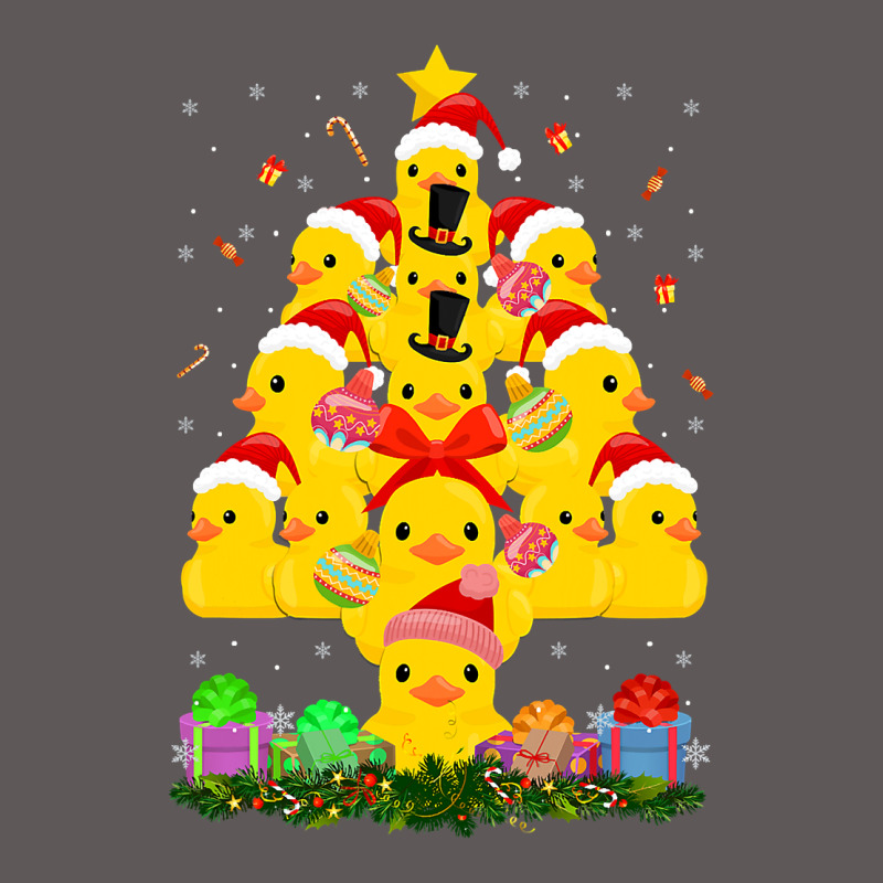 Duck Rubber Duck Christmas Tree Duckie And Quack Christmas 123 Premium Hoodie by ArtMosaic | Teevron