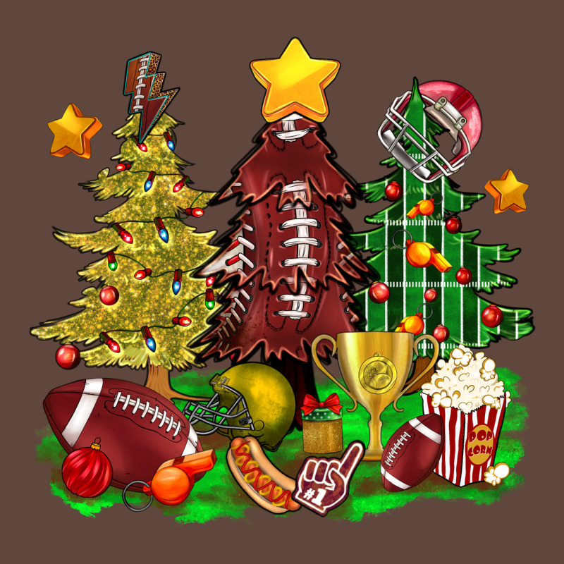Christmas With American Football Trees Bbs Classic Tee by BundleAndBundleShop | Teevron