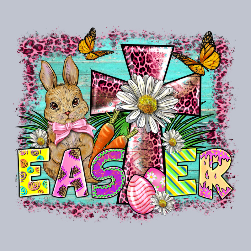 Easter Cross Background Premium Hoodie by BarkalooDesign | Teevron