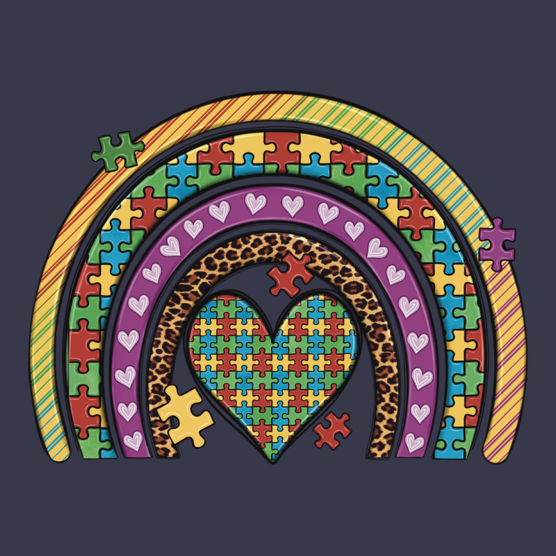 Autism Awareness Heart Leopard Rainbow Long Sleeve Tee by Artiststas | Teevron