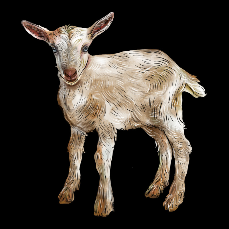 Baby Saanen Goat Ladies Tee by LillyAllenDesigns | Teevron
