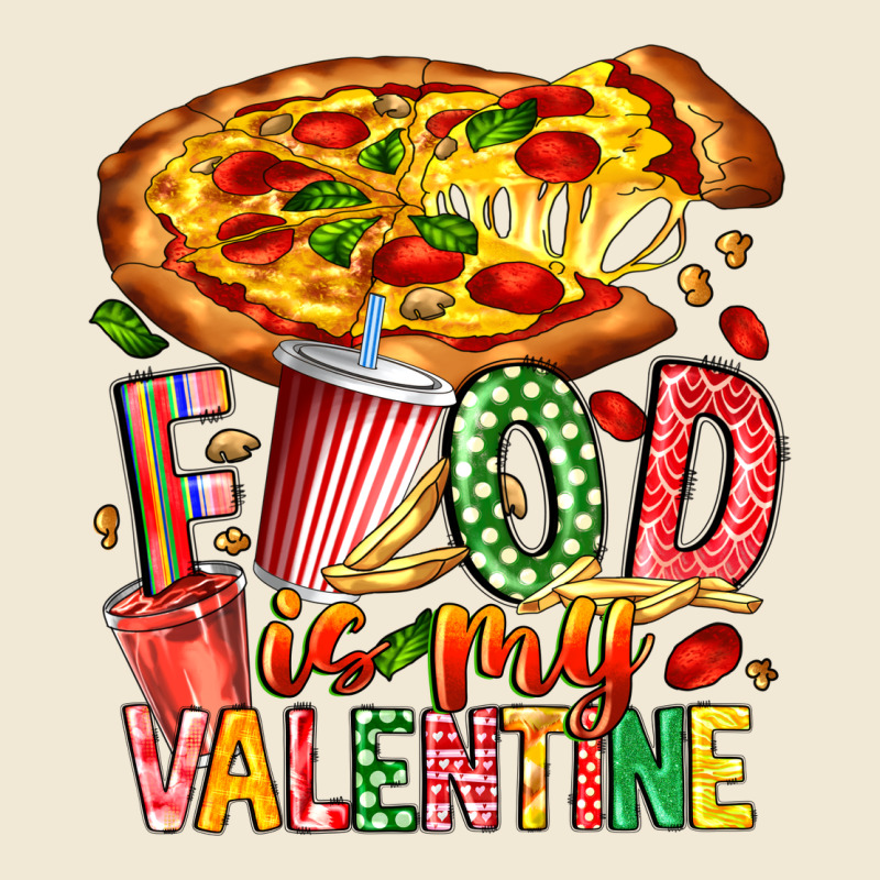 Food Is My Valentine Premium Tee by CowhideDigitalArt | Teevron